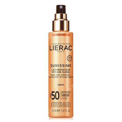 Lierac Sunissime Body SPF 50 Mleczko ochronne na ciało 150 ml