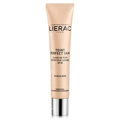 Lierac Teint Perfect Skin Udoskonalający podkład rozświetlający 03 złoty 30 ml