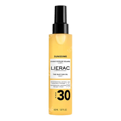 Lierac The Silky Sun Oil SPF 30 Olejek do ciała SPF 30 150 ml