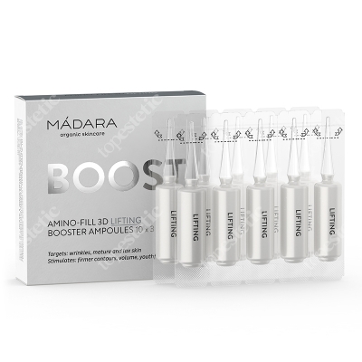 Madara Amino Fill 3d Lifting Booster Ampoules Ampułki liftingujące 10x3 ml