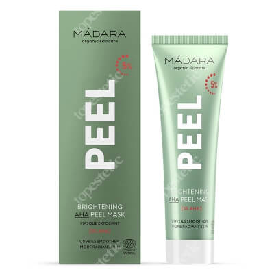 Madara Brightening AHA Peel Mask Aktywna, rozjaśniająco peelingująca maseczka 60 ml