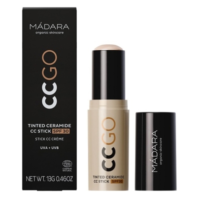 Madara CCGO Tinted Ceramide CC Stick SPF 30 Krem CC w sztycie z ceramidami SPF 30 (Ivory 20) 13 g