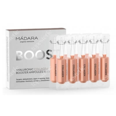 Madara Collagen Booster Ampułki nawilżające z kwasem hialuronowym 10 x 3 ml