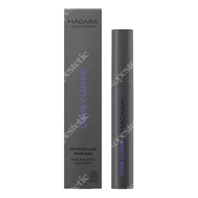 Madara Come Closer Mascara Mascara pogrubiająca wydłużająca i rozdzielająca rzęsy 6 ml