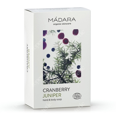 Madara Cranberry Juniper Mydło do rąk i ciała - Żurawina i jałowiec 150 g