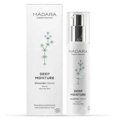 Madara Deep Moisture Odżywczy krem do skóry suchej i bardzo suchej 50 ml