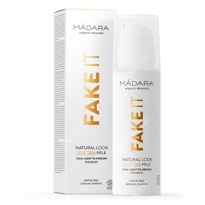 Madara Fake It Self Tan Milk Naturalnie wyglądające mleczko samoopalające 150 ml