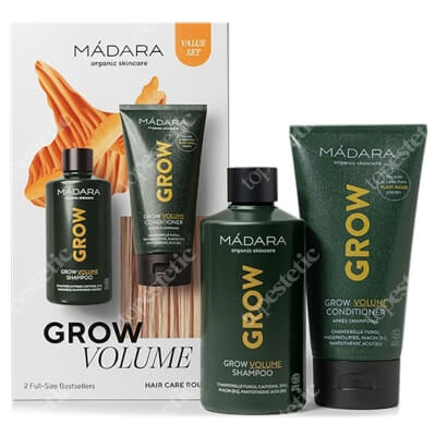 Madara Grow Volume ZESTAW Szampon 250 ml + Odżywka 175 ml