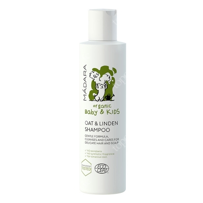 Madara Oat and Linden Shampoo Delikatny szampon dla dzieci i niemowląt 200 ml