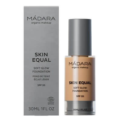 Madara Skin Equal Soft Glow Podkład rozświetlający (kolor 40 Sand) 30 ml