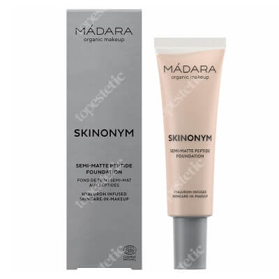 Madara Skinonym Półmatowy podkład peptydowy (kolor Ivory 20) 30 ml