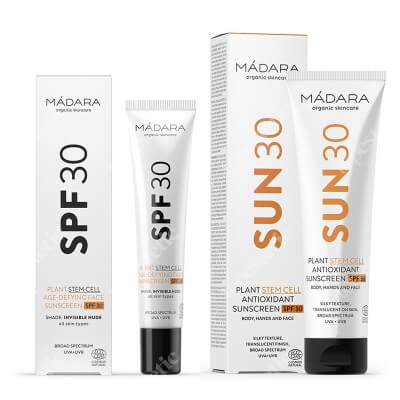 Madara SPF Protect Set ZESTAW Krem do twarzy 40 ml + Krem do ciała 100 ml