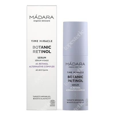 Madara Time Miracle Serum Botanic Retinol Organiczne serum ujędrniająco-wygładzające 30 ml