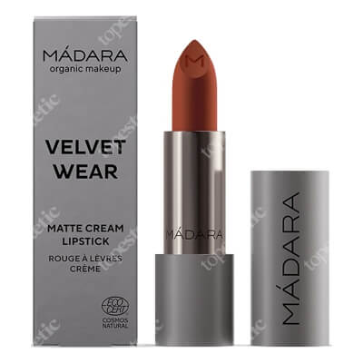Madara Velvet Wear Matte Cream Lipstic 33 Kremowa pomadka matująca (kolor 33 Magma) 3,8 g