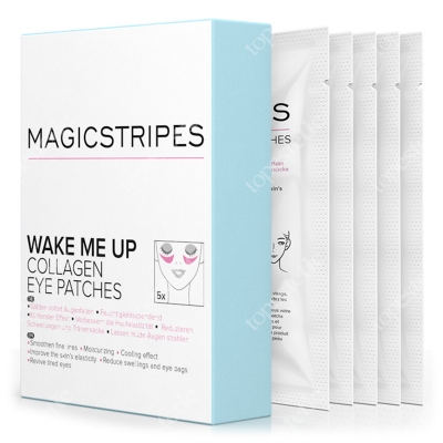 Magicstripes Wake Me Up Collagen Eye Patches Maseczka pod oczy 5 szt.