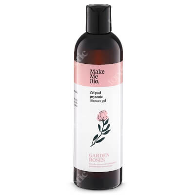 Make Me Bio Garden Roses Gel Delikatny żel pod prysznic z wodą różaną i olejkami 300 ml