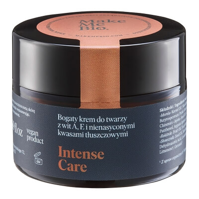 Make Me Bio Intense Care Bogaty krem do twarzy z wit A, E 50 ml