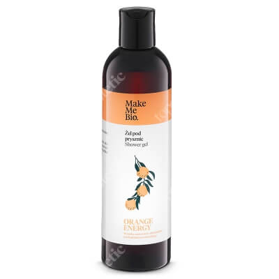 Make Me Bio Orange Energy Gel Delikatny żel pod prysznic z wodą pomarańczową i olejkami 300 ml