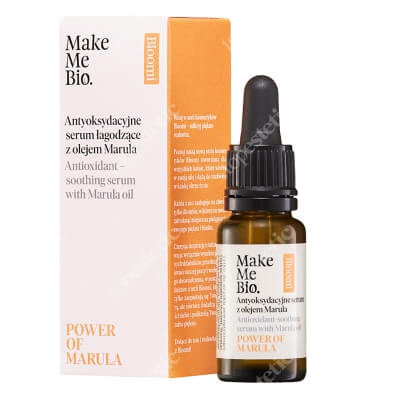Make Me Bio Power of Marula Antyoksydacyjne serum łagodzące z olejem Marula 15 ml