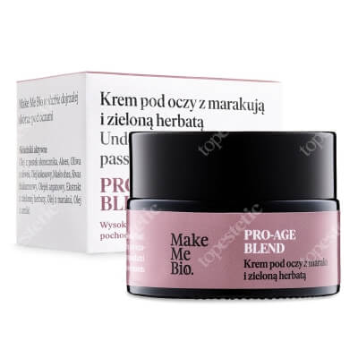 Make Me Bio Under Eye Cream With Passion Fruit And Green Tea NEW Krem pod oczy z marakują i zieloną herbatą 15 ml