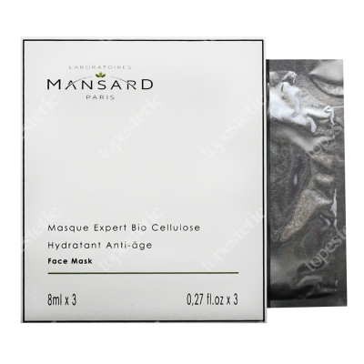 Mansard Masque Expert Bio Cellulose Biocelulozowa maska anti-ageing w płacie 3 szt.