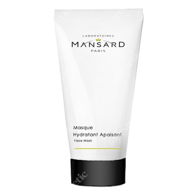 Mansard Masque Hydratant Apaisant Maska łagodząco-nawilżająca z aloesem i wełnianką 75 ml