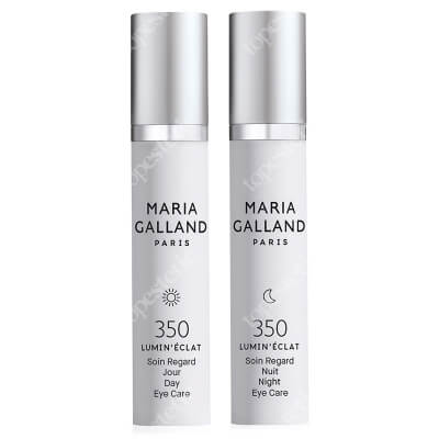 Maria Galland Day and Night Eye Care Duo (350) Rozświetlające i regenerujące DUO na okolice oczu 2 x 10 ml
