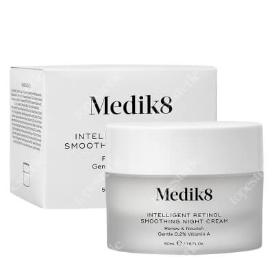 Medik8 Intelligent Retinol Smoothing Night Cream Krem z retinolem 0,2 % usuwający oznaki starzenia 50 ml