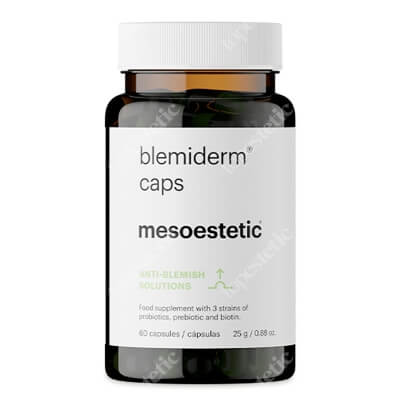 Mesoestetic Blemiderm Caps Suplement diety dla osób ze skórą trądzikową 60 kaps