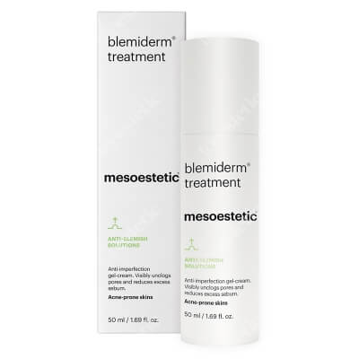 Mesoestetic Blemiderm Treatment Żel-krem na noc do skóry tłustej i trądzikowej 50 ml