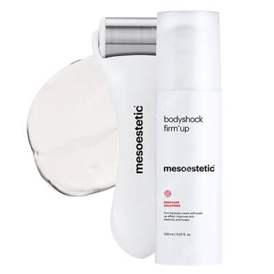 Mesoestetic Firm Up + Rolka do masażu ZESTAW Krem ujędrniający do ciała 150 ml + Zwiększa wchłanianie składników aktywnych 1 szt