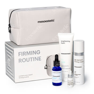 Mesoestetic Firming Ritual Pack ZESTAW Krem 50 ml + Serum 30 ml + Pianka myjąca 100 ml + Koncentrat liftingujący 5 ml
