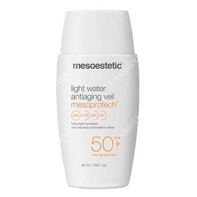 Mesoestetic Mesoprotech Light Water Antiaging Veil SPF 50+ Ultralekki fluid anti-aging SPF50+ 50 ml