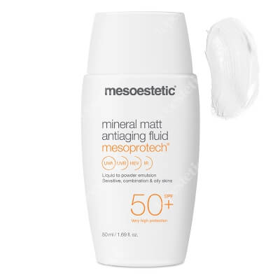 Mesoestetic Mesoprotech Mineral Matt SPF 50+ Mineralny fluid SPF50+ 50 ml