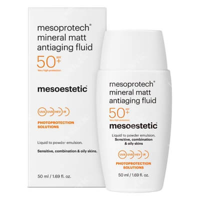 Mesoestetic Mesoprotech Mineral Matt SPF 50+ Mineralny fluid SPF50+ 50 ml