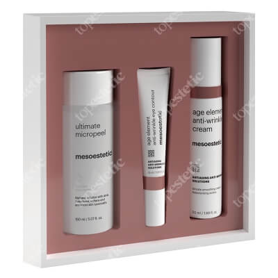 Mesoestetic Repairing Set ZESTAW Krem restrukturyzacyjny 50 ml + Krem na okolice oczu 15 ml + Zabieg mikrozłuszczający wygładzając niedoskonałości oraz zwiększając n