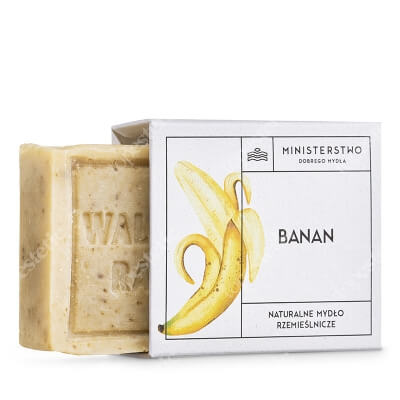 Ministerstwo Dobrego Mydła Banan Naturalne mydło z bananami i nierafinowanym masłem shea 100 g
