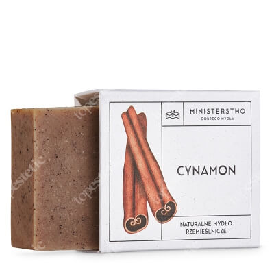 Ministerstwo Dobrego Mydła Cynamon Naturalne mydło z olejami i masłami roślinnymi oraz cynamonem 100 g