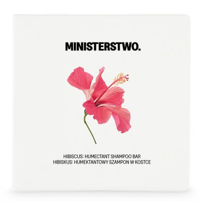 Ministerstwo Dobrego Mydła Hibiskus 2w1 Szampon w kostce 85 g