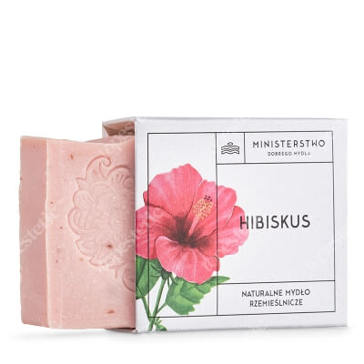 Ministerstwo Dobrego Mydła Hibiskus Naturalne mydło z nierafinowanym masłem shea 100 g