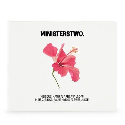 Ministerstwo Dobrego Mydła Hibiskus Naturalne mydło z nierafinowanym masłem shea 100 g