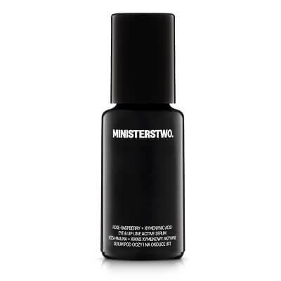 Ministerstwo Dobrego Mydła Róża - Malina + Kwas Xymenowy Serum pod oczy i na okolice ust 15 ml