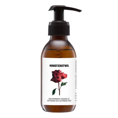 Ministerstwo Dobrego Mydła Róża-Malina Olej do masażu ciała 140 ml