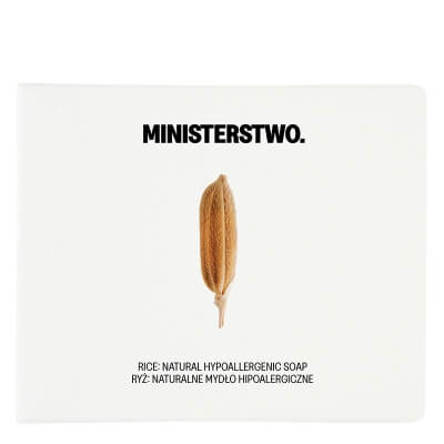 Ministerstwo Dobrego Mydła Ryż Łagodne, naturalne, bezzapachowe mydło z masłem shea 100 g