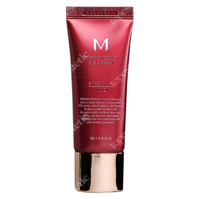 Missha Perfect Cover BB Cream SPF42/PA+++ No 21 Krem BB chroniący przed promieniami UV (kolor Light Beige) 20 ml