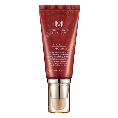 Missha Perfect Cover BB Cream SPF42/PA+++ No 29 Krem BB chroniący przed promieniami UV (kolor Caramel Beige) 50 ml