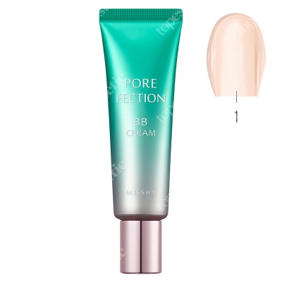 Missha Pore-fection BB Cream SPF30/PA++ No 1 Rozjaśniający BB krem (kolor Light Beige) 30 ml