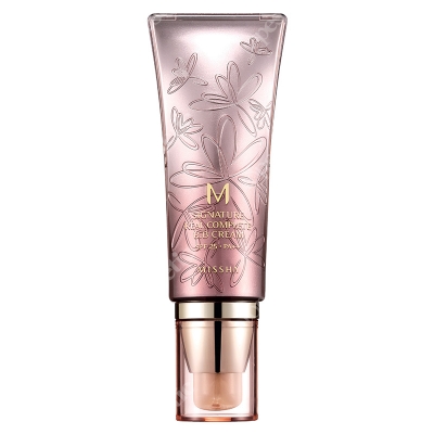 Missha Signature Real Complete BB Cream SPF25/PA++ Wielofunkcyny krem BB, wyrównujący niedoskonałości skóry (kolor No 21 Light Pink Beige) 45 g