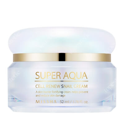 Missha Super Aqua Cell Renew Snail Cream Ex Krem regenerujący 52 ml