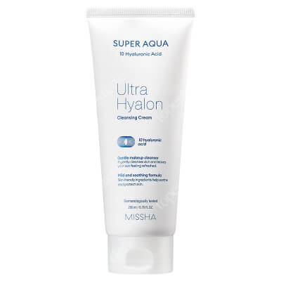 Missha Super Aqua Ultra Hyalron Cleansing Cream Oczyszczający krem do mycia twarzy 200 ml